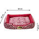 Cama Retangular Luppet Joaninha Vermelha - Tam. M
