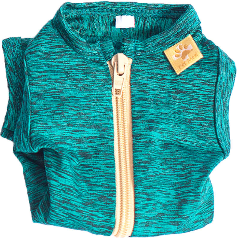 Roupa Pós Castração Pet Med Duo Dry Verde para Gatos - Tam. 05