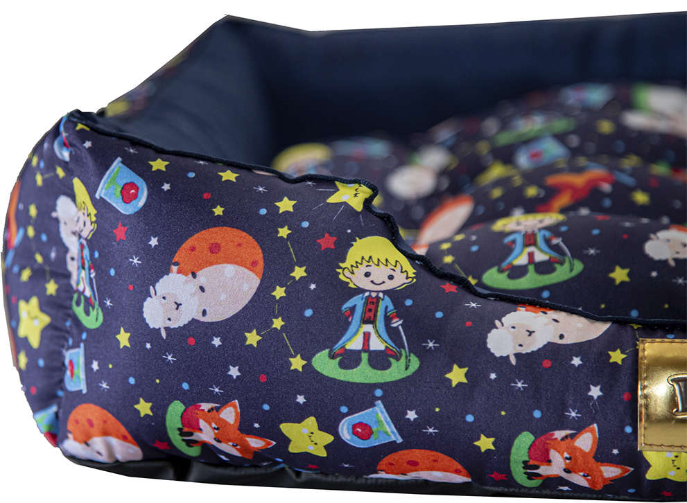 Cama Retangular Luppet Pequeno Príncipe Marinho - Tam. GG
