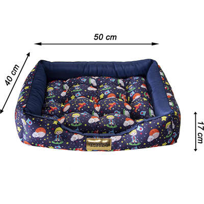 Cama Ratangular Luppet Pequeno Príncipe Marinho - Tam. M