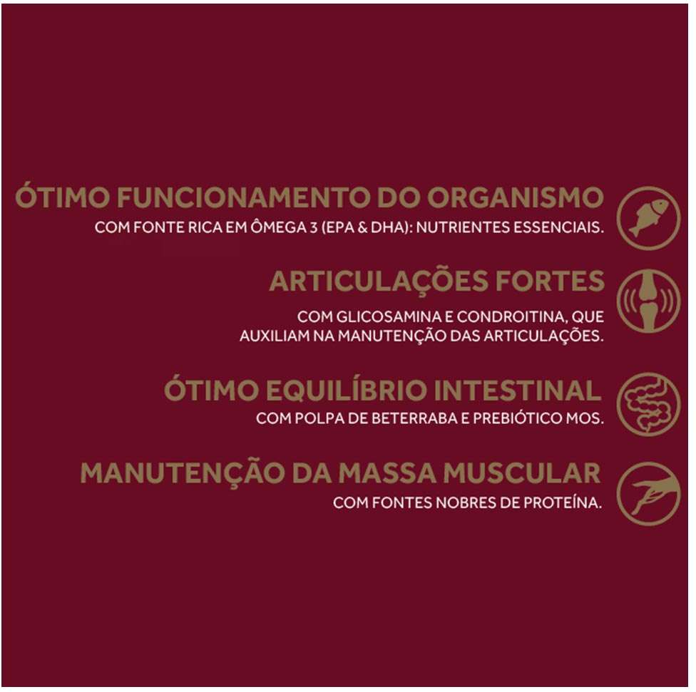 Ração GranPlus Menu Carne e Arroz para Cães Adultos - 20Kg