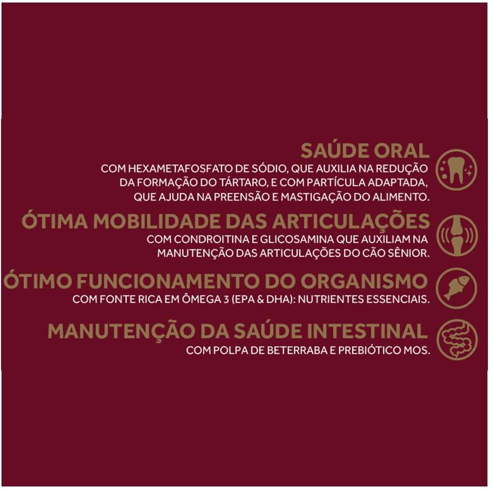 Ração Affinity PetCare Gran Plus Menu Sênior Frango e Arroz para Cães Idosos - 15Kg