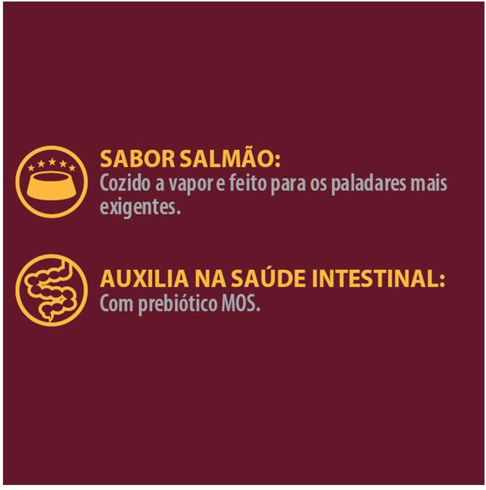 Ração Úmida GranPlus Sachê Gourmet Salmão para Cães Adultos - 100 g