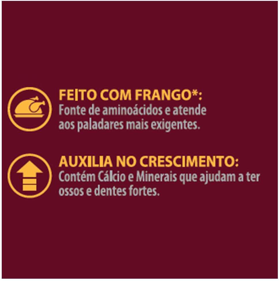 Ração Úmida GranPlus Sachê Gourmet Frango para Cães Filhotes - 100 g