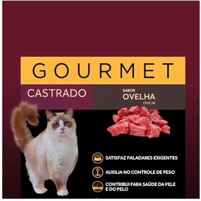 Ração Úmida Affinity GranPlus Gourmet Sachê Ovelha para Gatos Castrados