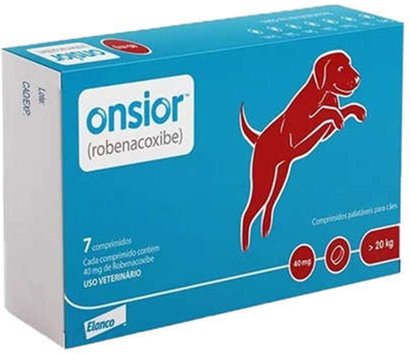 Anti-inflamatórios Elanco Onsior para Cães acima de 20Kg - 40 mg