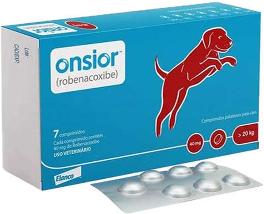 Anti-inflamatórios Elanco Onsior para Cães acima de 20Kg - 40 mg