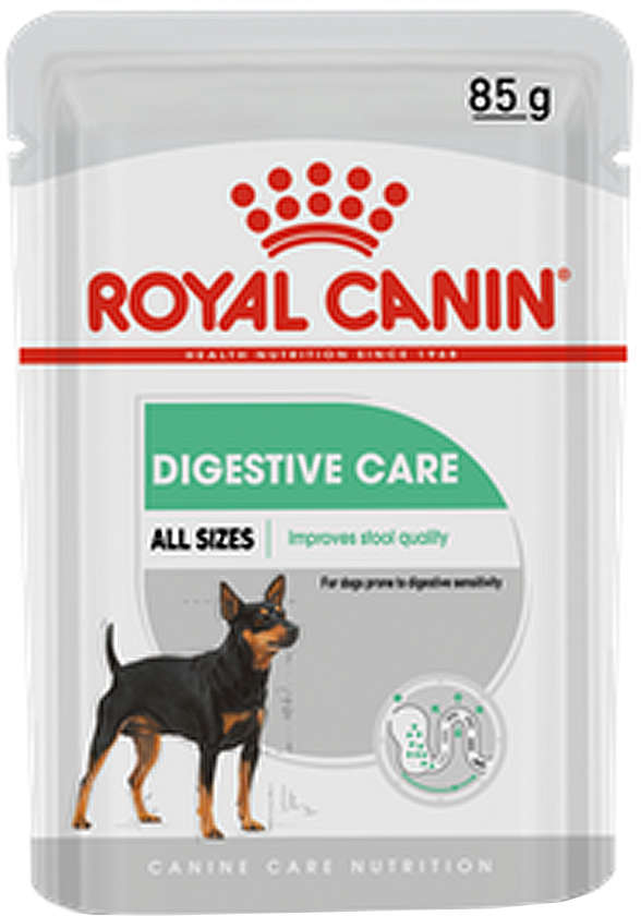 Ração Úmida Royal Canin Sachê Digestive Care Wet para Cães - 85 g