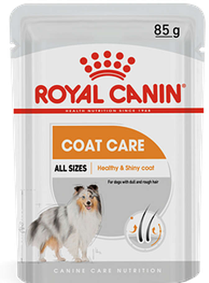 Ração Úmida Royal Canin Sachê Coat Beauty Wet para Cães - 85 g