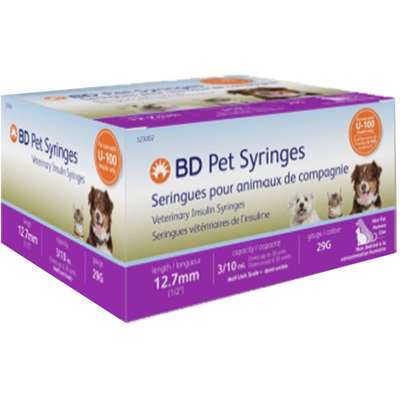 Seringa BD Pet para Insulina U-100 30UI