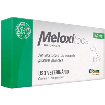 Anti-inflamatório Meloxitabs Biovet 2 mg