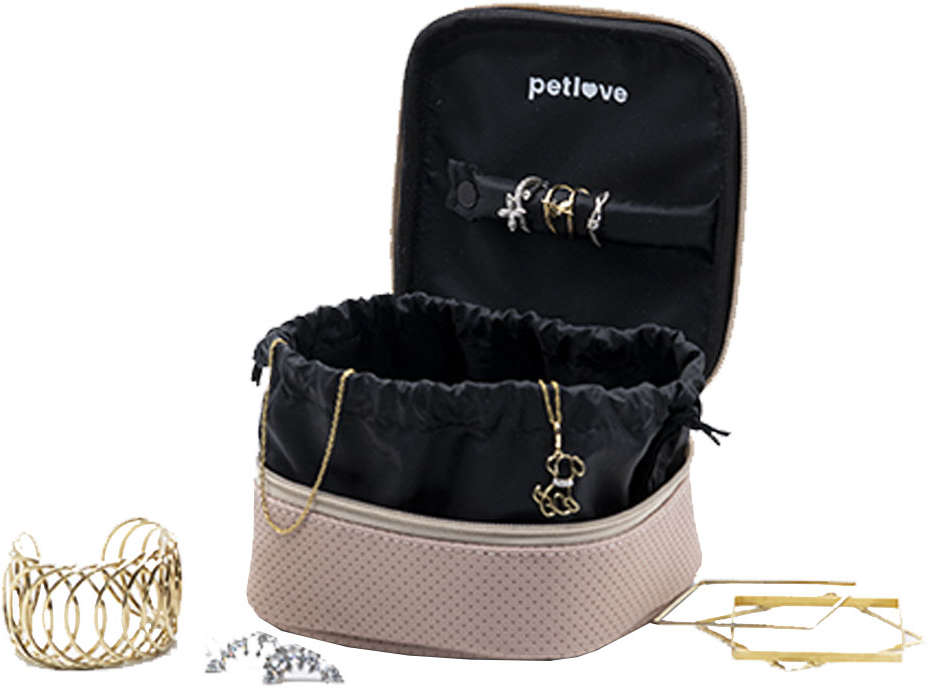 Porta Jóias Petlove - Bege