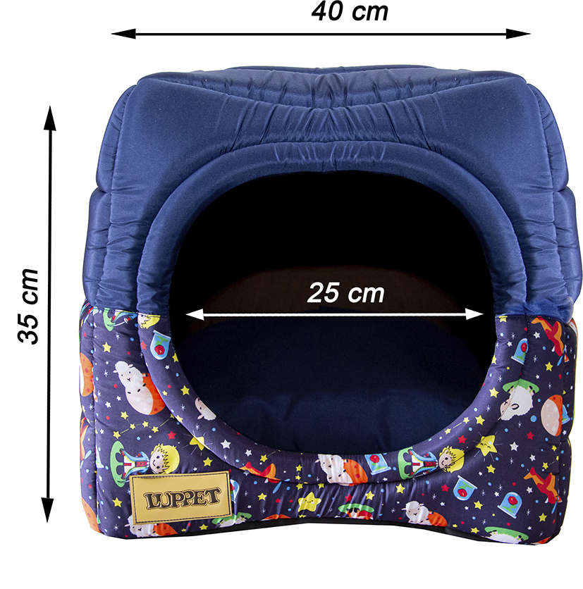 Cama Luppet Iglu 2 em 1 Marinho - Tam. M