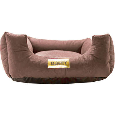 Cama Quadrada Luppet Suede Rato