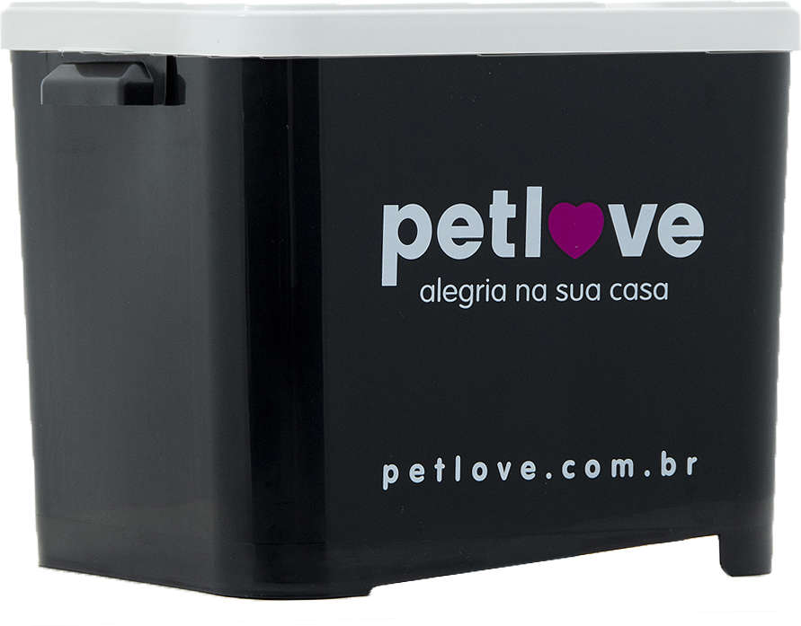 Porta-Ração Petlove Preto - 15Kg