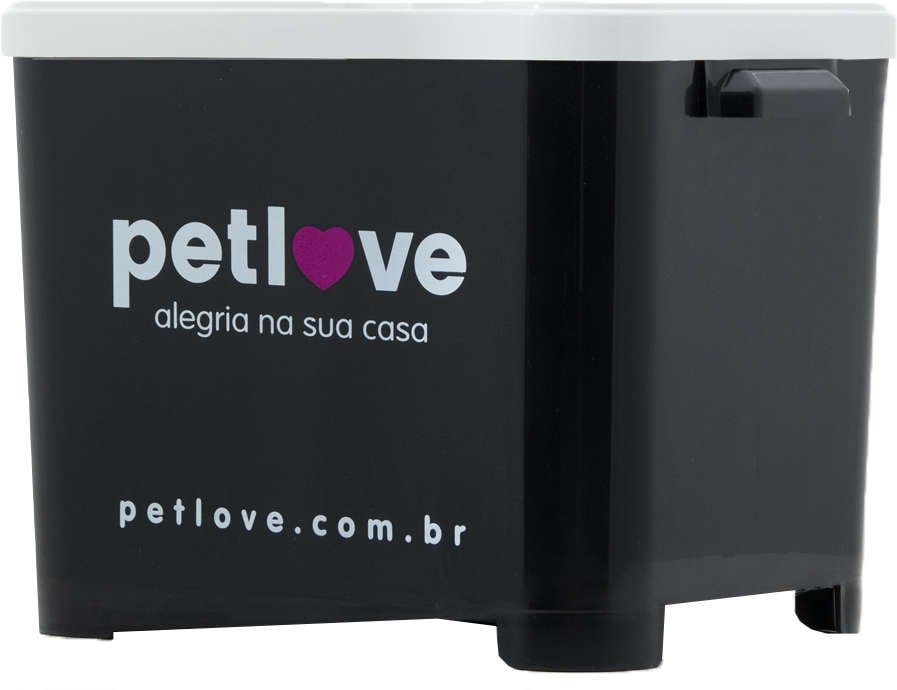 Porta-Ração Petlove Preto - 15Kg