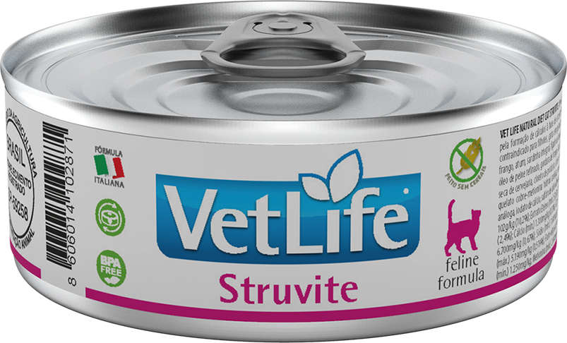 Ração Úmida Farmina Vet Life Struvite para Gatos - 85 g