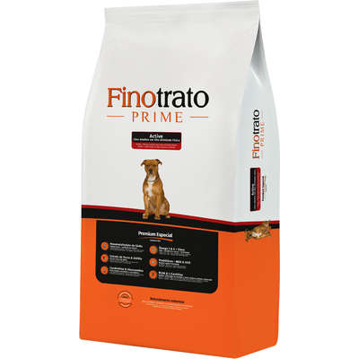 Ração Seca Finotrato Prime Active Premium Especial para Cães Adultos