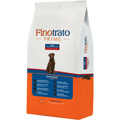 Ração Seca Finotrato Prime Light Especial para Cães Adultos Raças Grandes