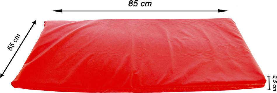 Colchonete Luppet Conforto - Vermelho
