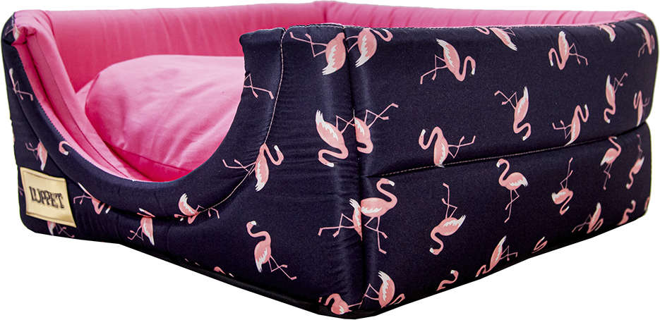 Cama Luppet Conforto Iglu 2 em 1 Flamingo - Tam. G