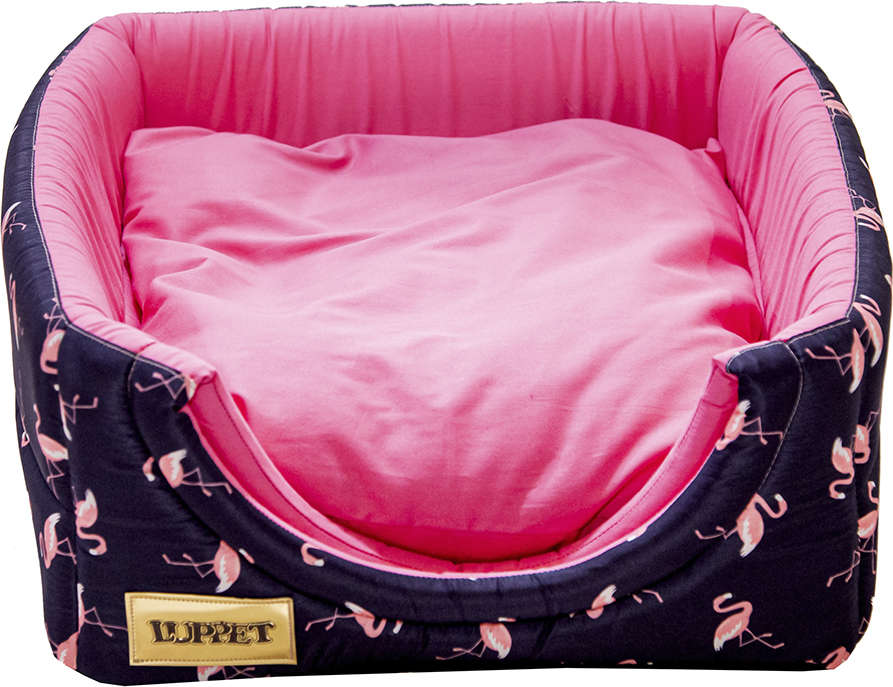 Cama Luppet Conforto Iglu 2 em 1 Flamingo - Tam. G