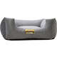 Cama Luppet Quadrada Luxo Cinza