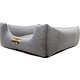 Cama Luppet Quadrada Luxo Cinza