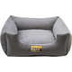 Cama Luppet Quadrada Luxo Cinza