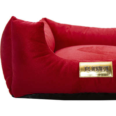 Cama Luppet Quadrada Vermelha
