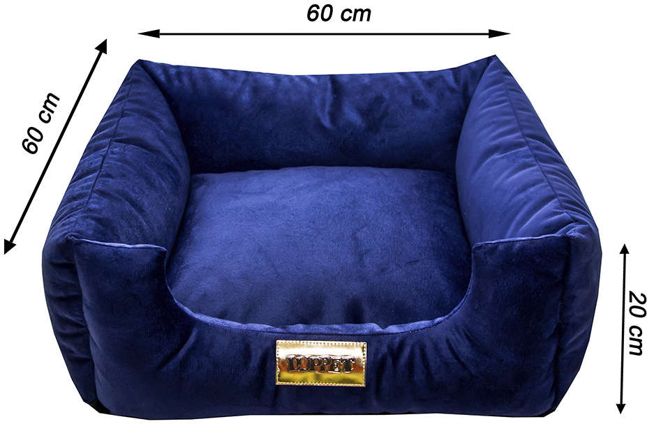 Cama Luppet Quadrada Azul - Tam. G