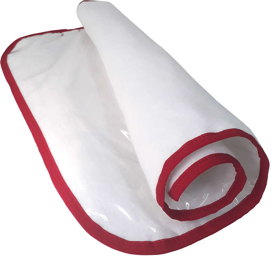Tapete Higiênico Pet Wash São Benedito Pet Lavável Vermelho - Tam. G