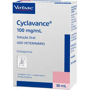 Cyclavance Virbac 100 mg/mL para Cães - 30 mL