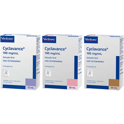 Cyclavance Virbac 100 mg/mL para Cães