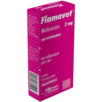 Anti-Inflamatório Agener União Flamavet para Cães 10 Comprimidos
