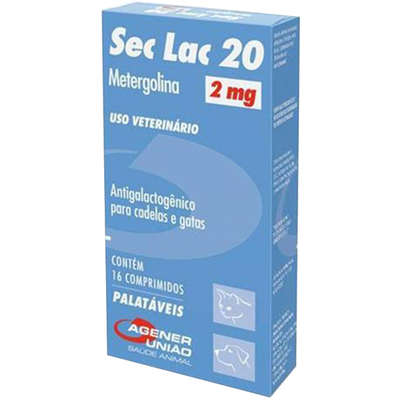 Antigalactogênico Agener União Sec Lac para Cadelas e Gatas