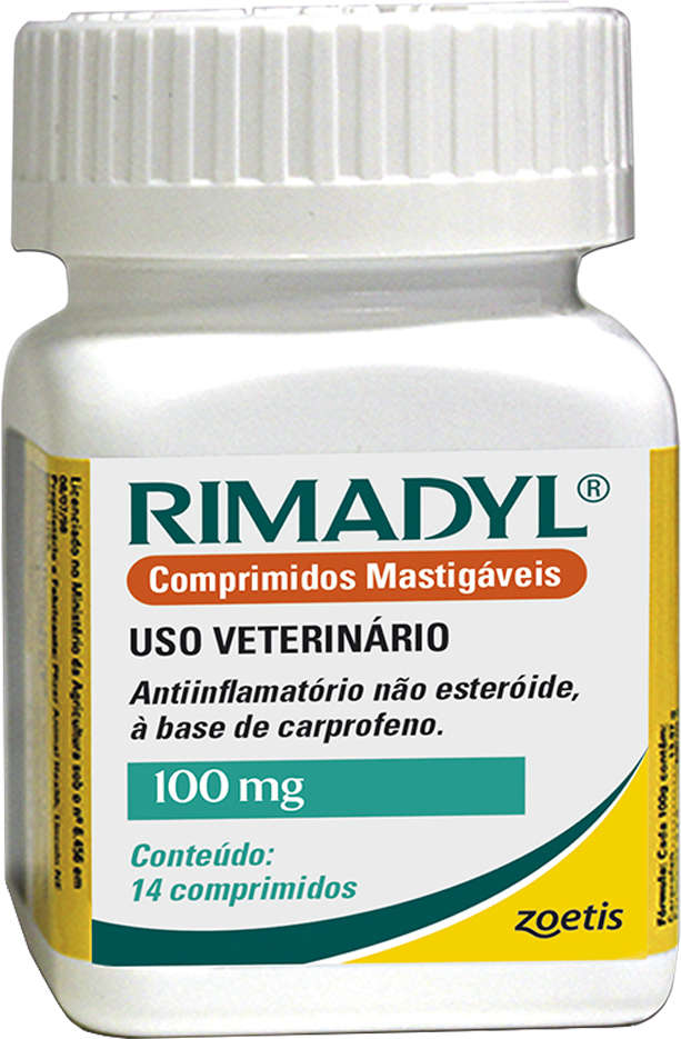 Anti-inflamatório Zoetis Rimadyl de 14 Comprimidos - 100 mg
