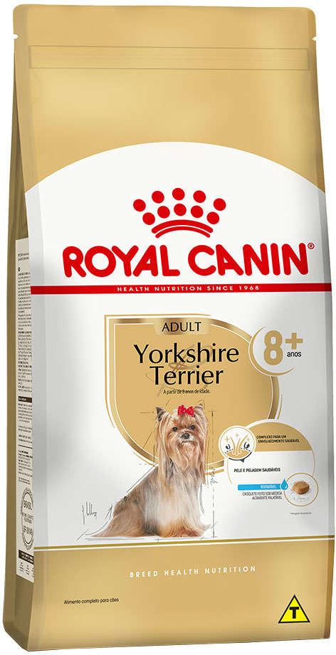 Ração Seca Royal Canin para Cães Adultos Yorkshire Terrier 8+ - 2,5Kg