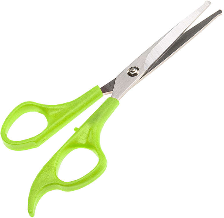 Tesoura Ferplast Gro 5810 para Pelagem Longa - Tam. Único