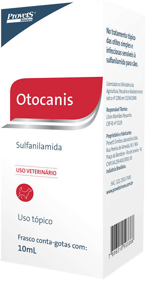 Solução Otológica Provets Otocanis - 10 mL