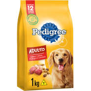 Ração Seca Pedigree Carne, Frango e Cereais para Cães Adultos Raças Médias e Grandes