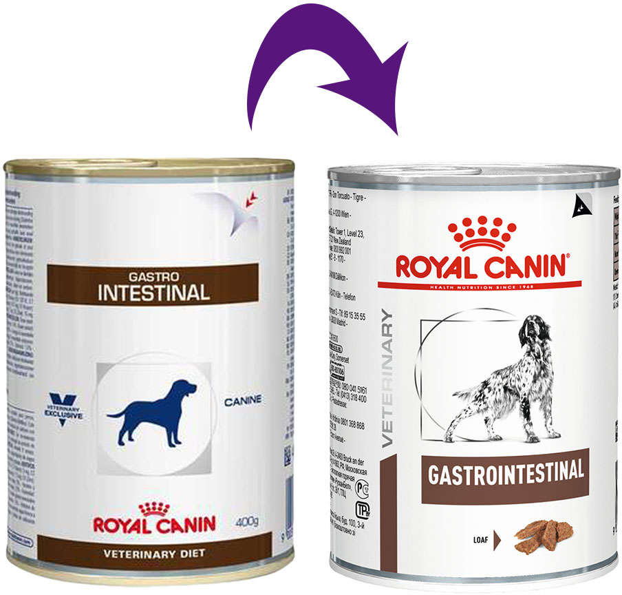 Ração Royal Canin Lata Canine Veterinary Diet Gastro Intestinal - 400 g