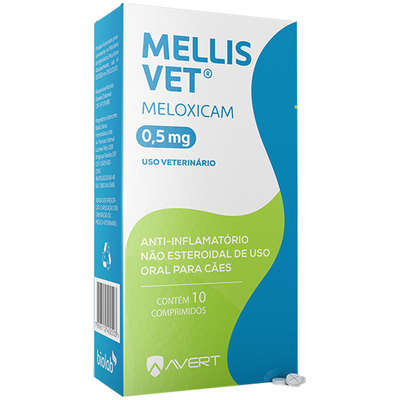 Anti-Inflamatório Avert Mellis Vet para Cães de 5 a 10 Kg