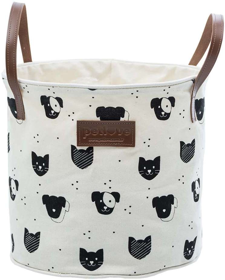 Porta Brinquedos Petlove Estampa Especial de Aniversário - Tam. Único