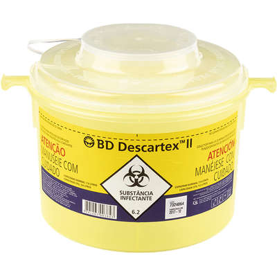 Coletor de Perfurocortante BD Descartex II - 7L