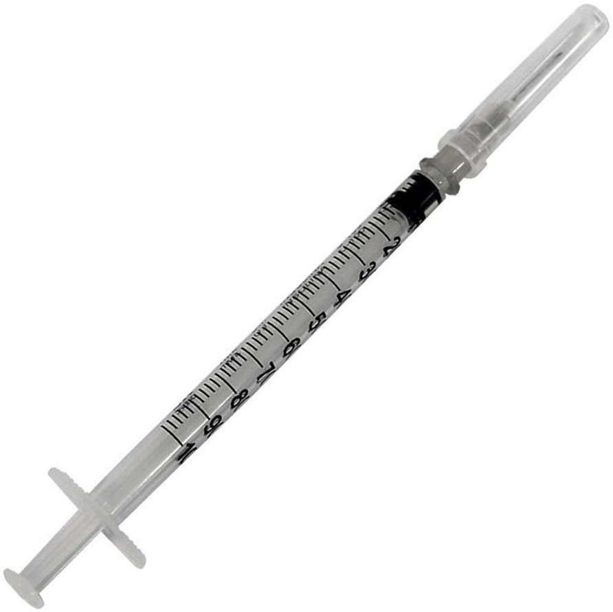 Seringa BD Plastipak 0,38x13,0 TUB para Medicamentos Injetáveis - 1 mL