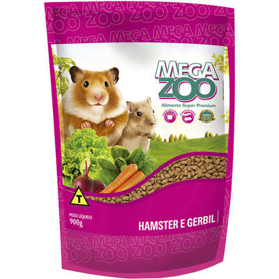 Ração Extrusada Megazoo para Hamster e Gebril
