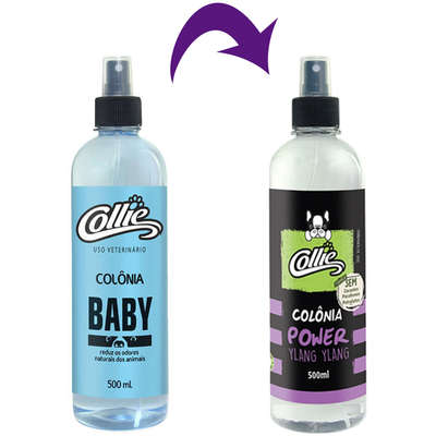 Colônia Collie Baby para Cães e Gatos