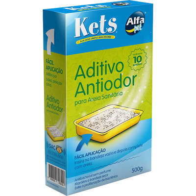 Aditivo Antiodor Alfapet Kets para Areia Sanitária