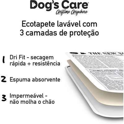 Tapete Higiênico Lavável Dog's Care The New York Dogs